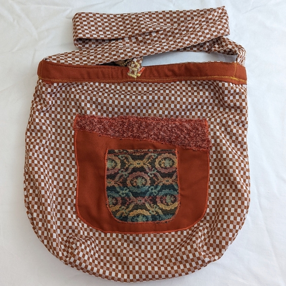 Reversible Boho Handmade Crossbody Bag - Picture 3 of 5